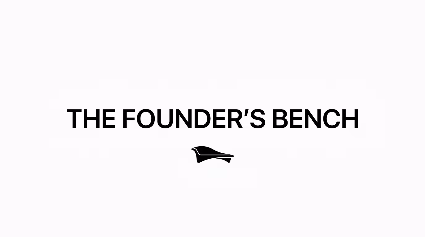 The Founder's Bench