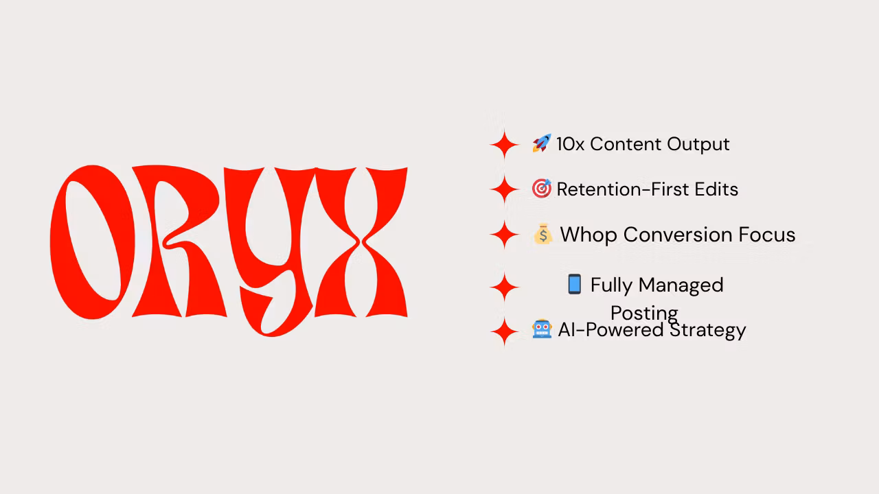 ORYX CLIPPING AGENCY 