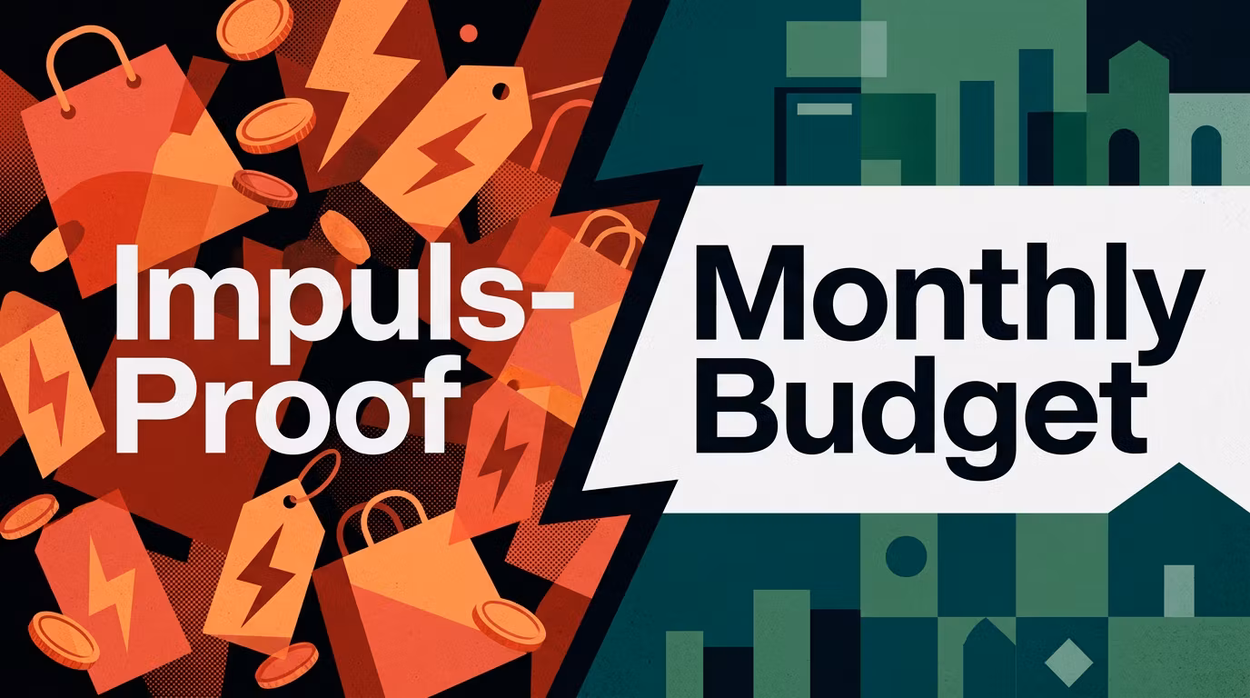 Impulse-Proof Monthly Budget