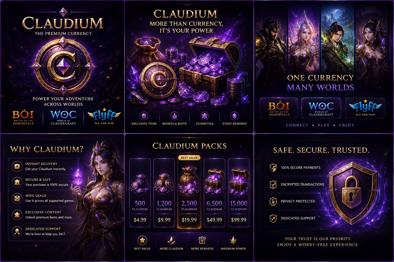 Adventurer Pack (1,200 Claudium)