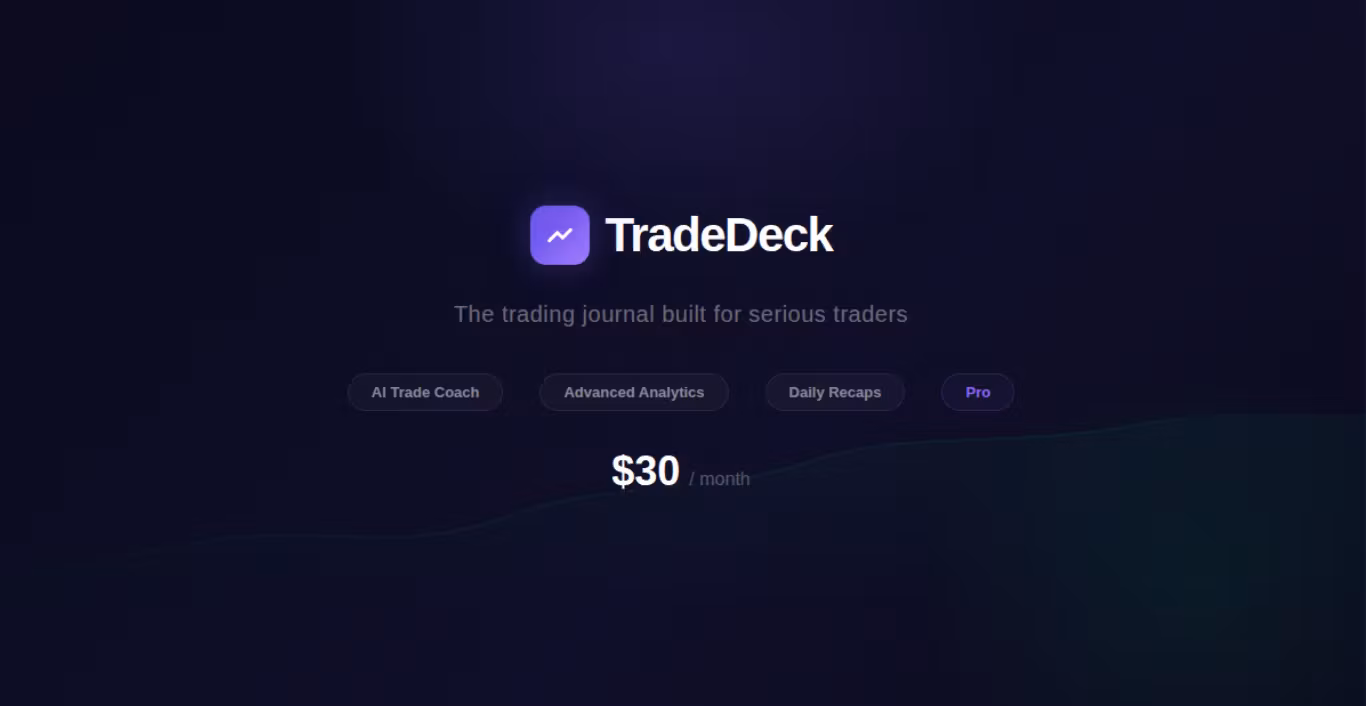 TradeDeck Pro & Key Levels Pro