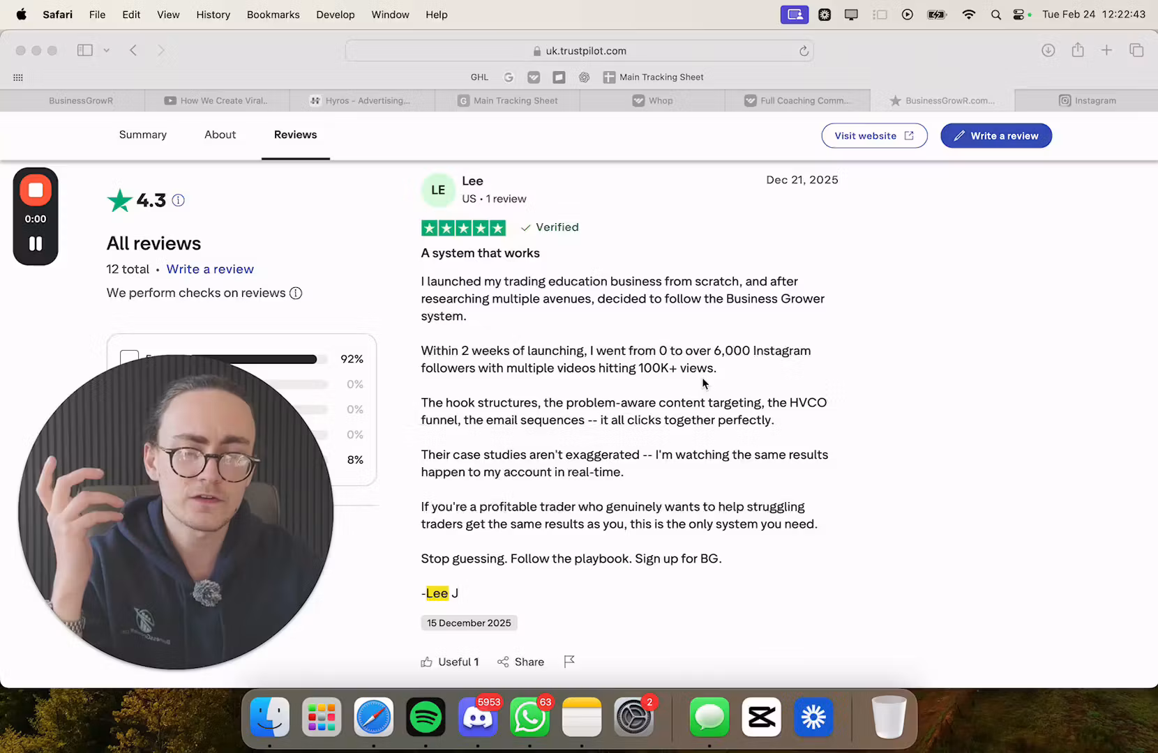 BusinessGrower.com Community & Course