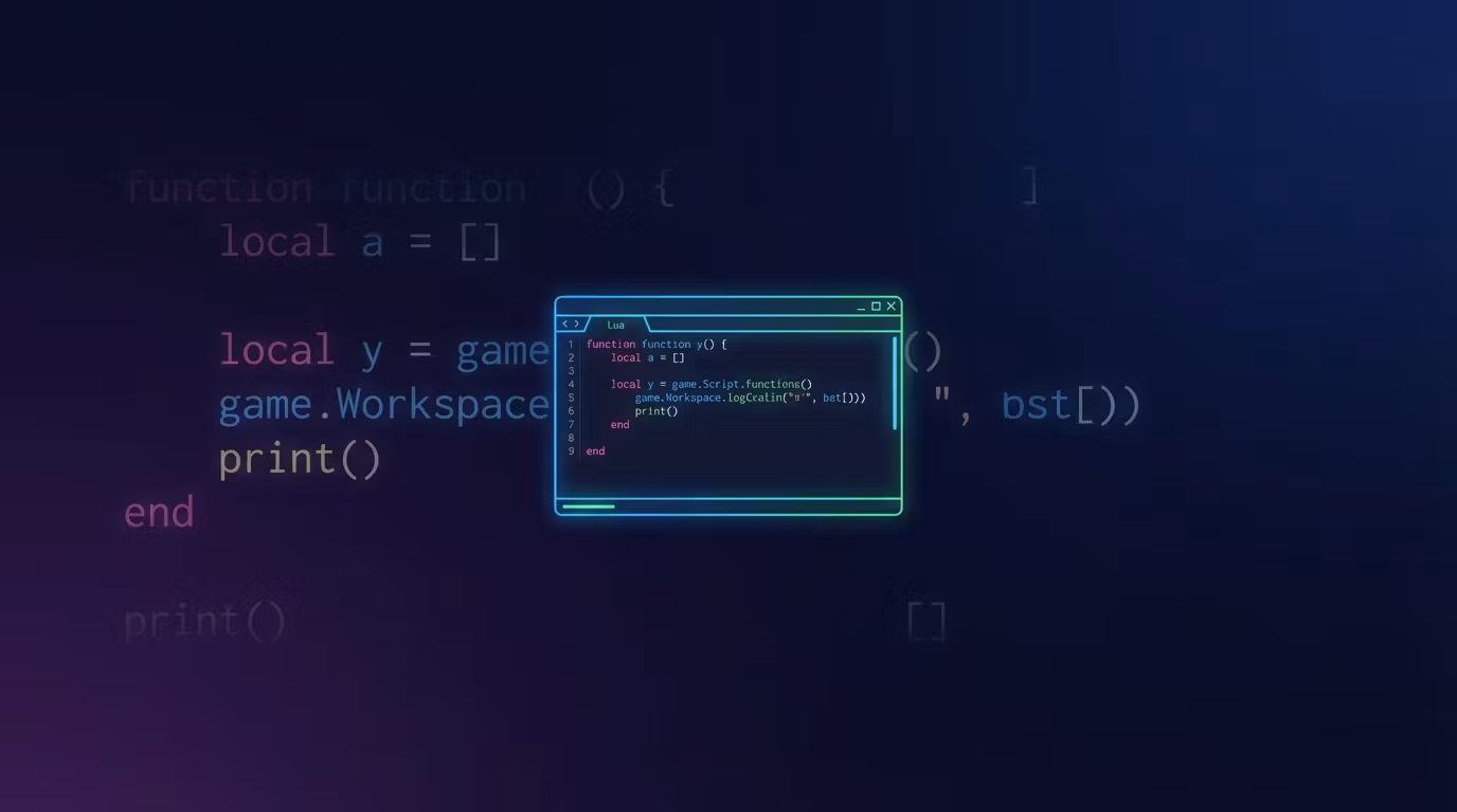 Roblox Lua Scripting Course