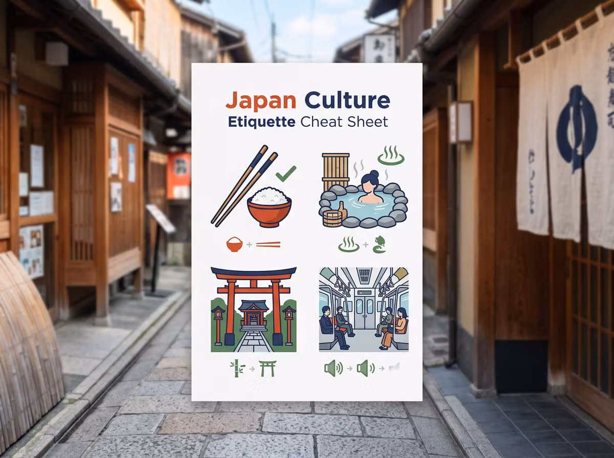 Japan Culture Cheat Sheet