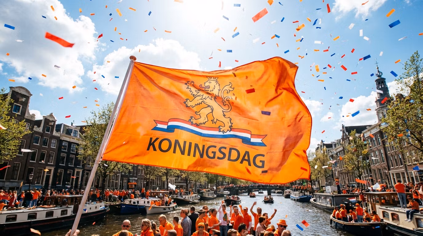 Oranje Vlag (60x90)