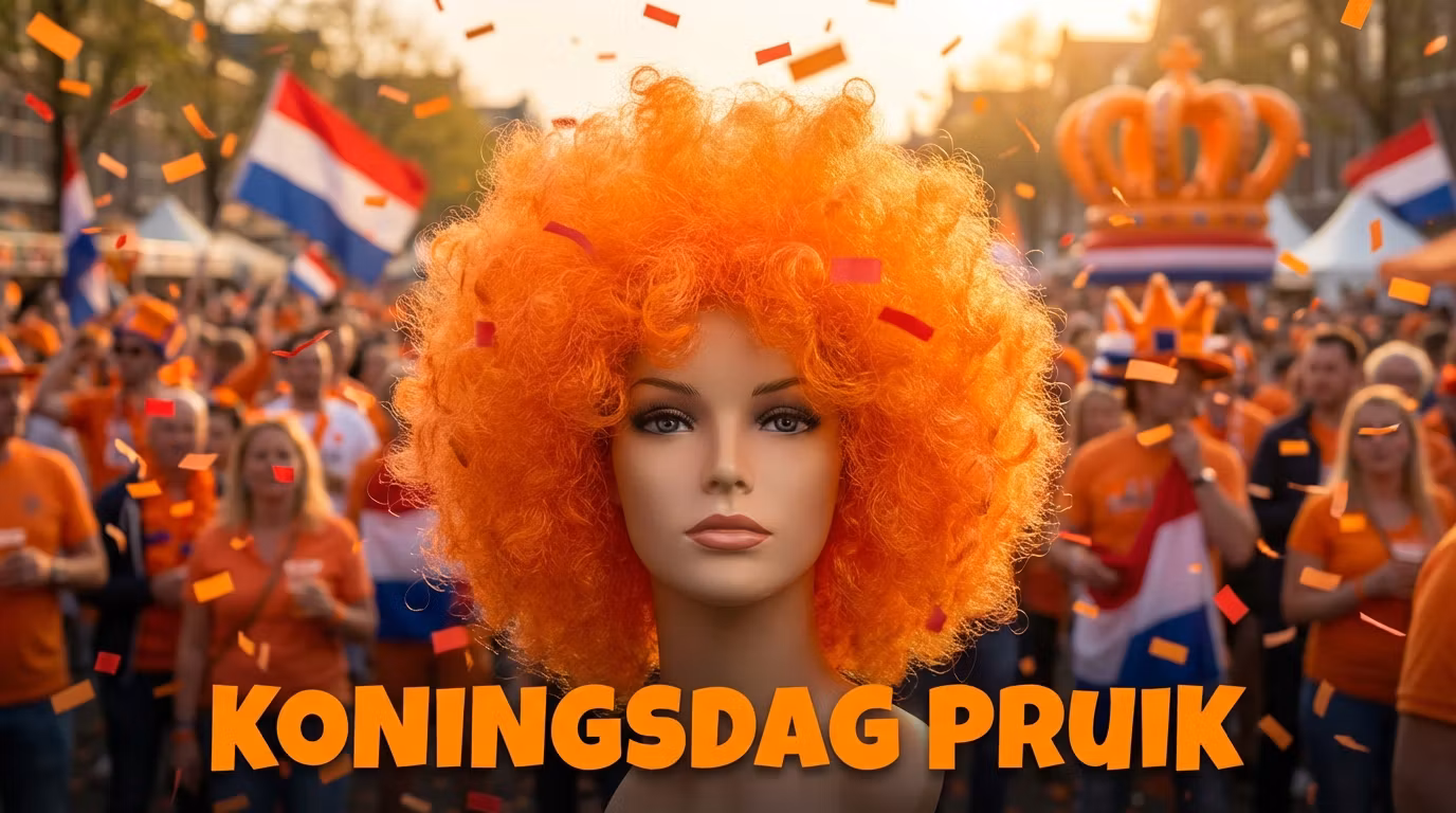 Oranje Pruik