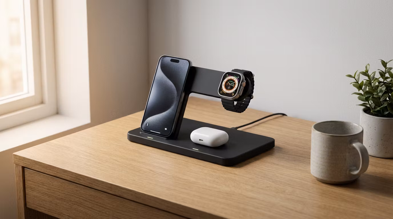 3-in-1 Wireless Charging Station