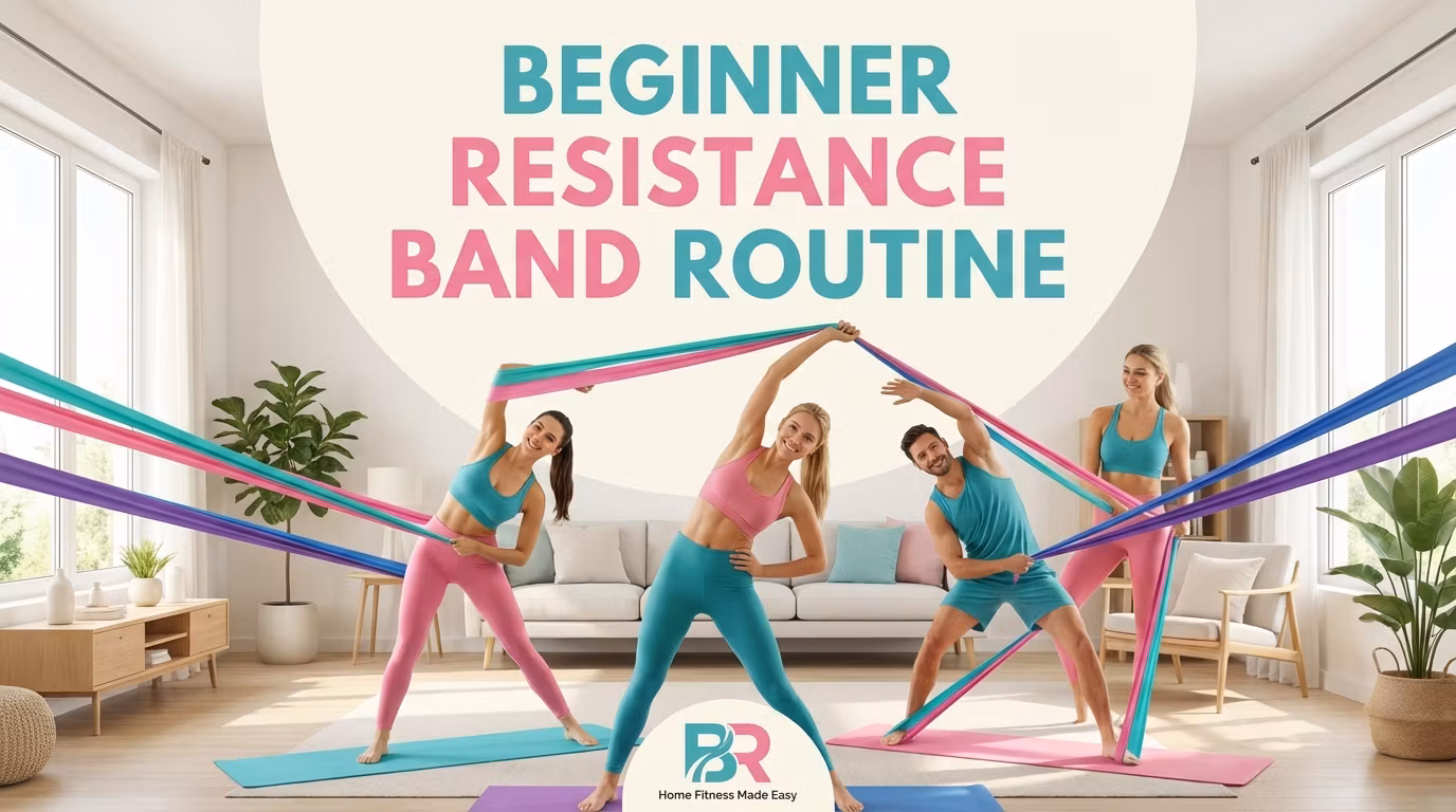 Beginner Resistance Band Routine 💪