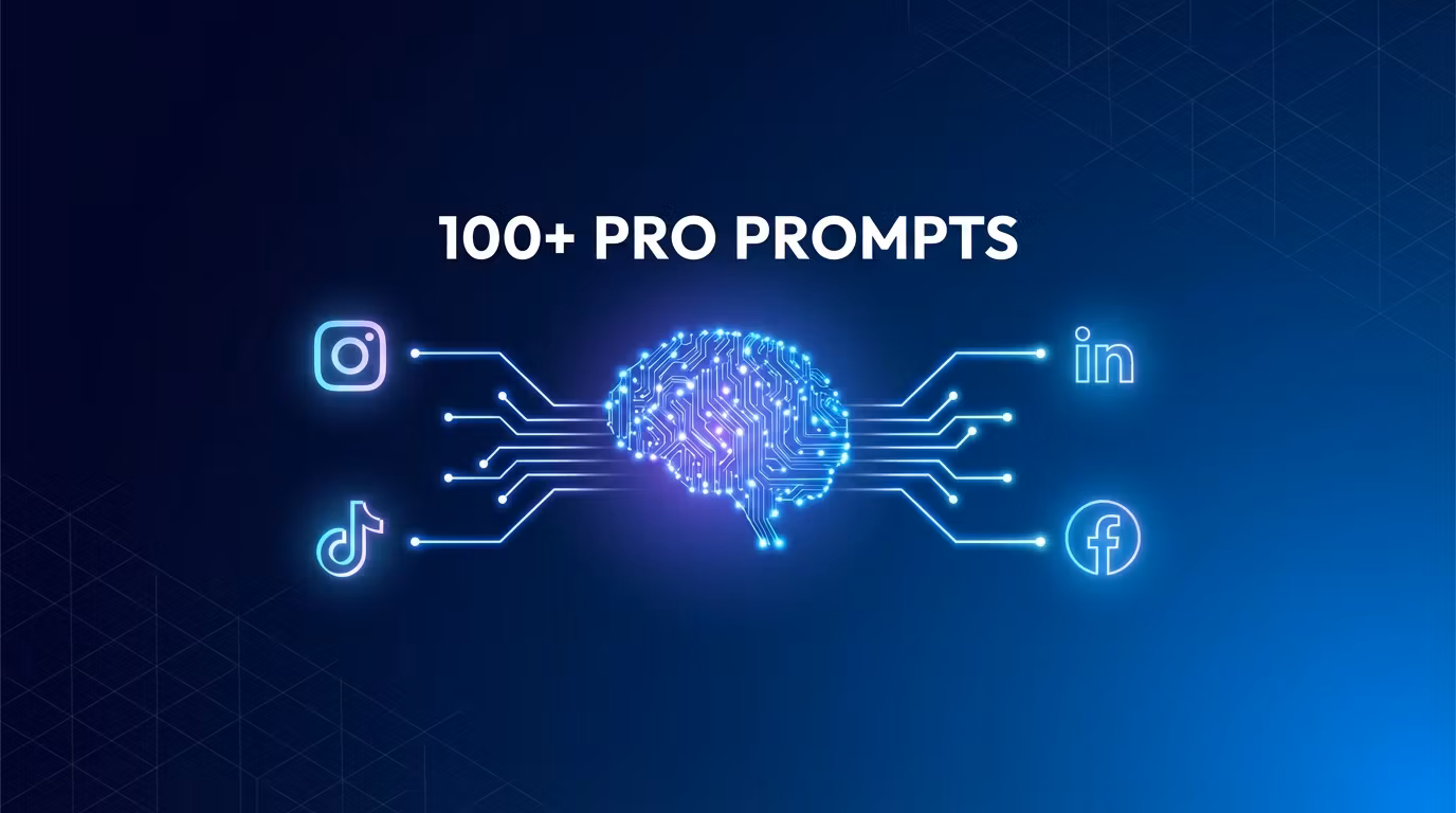 AI Social Media Prompt Pack — 100+ Pro Prompts