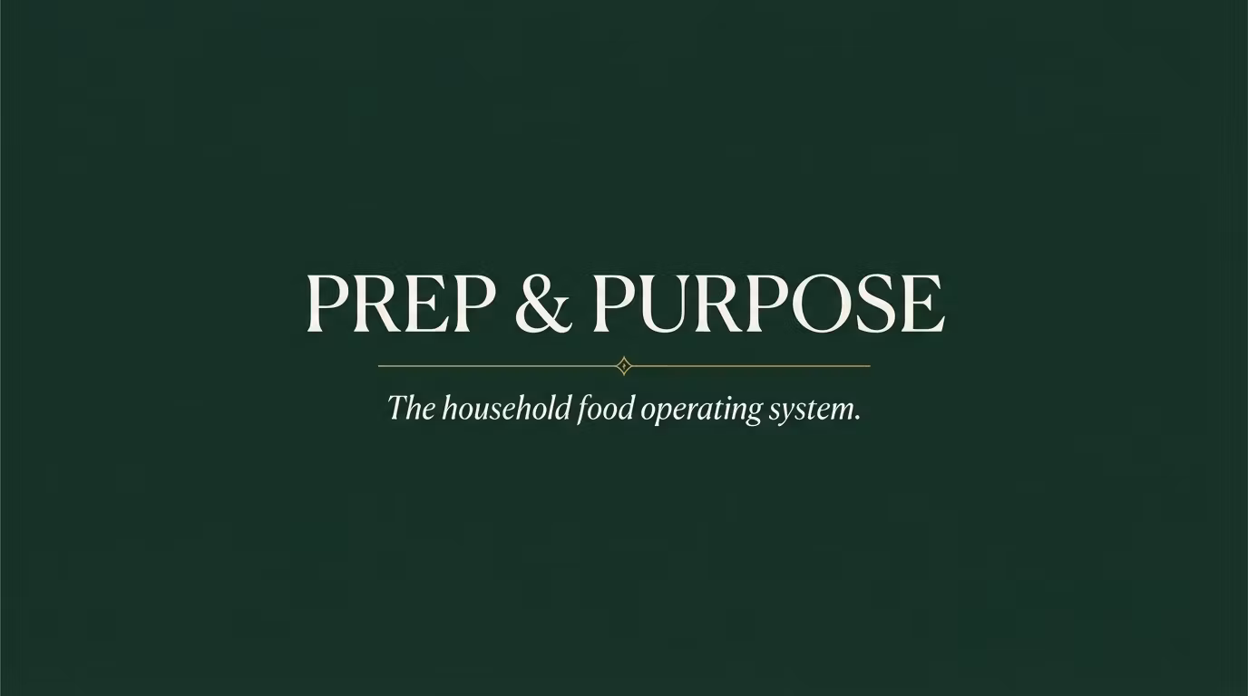 PREP AND PURPOSE