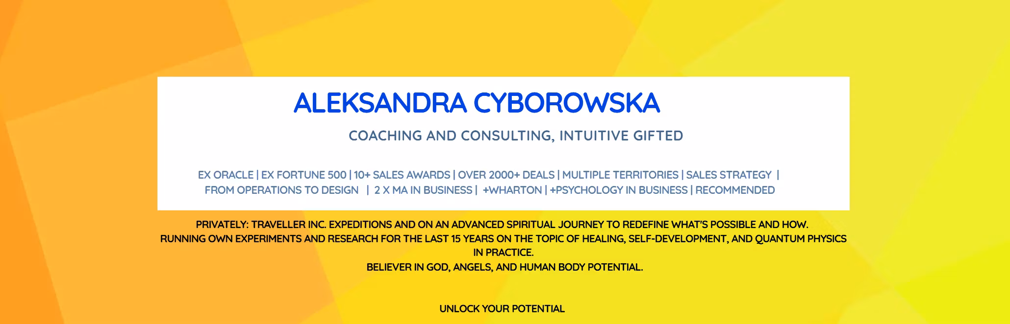Aleksandra Cyborowska Consulting