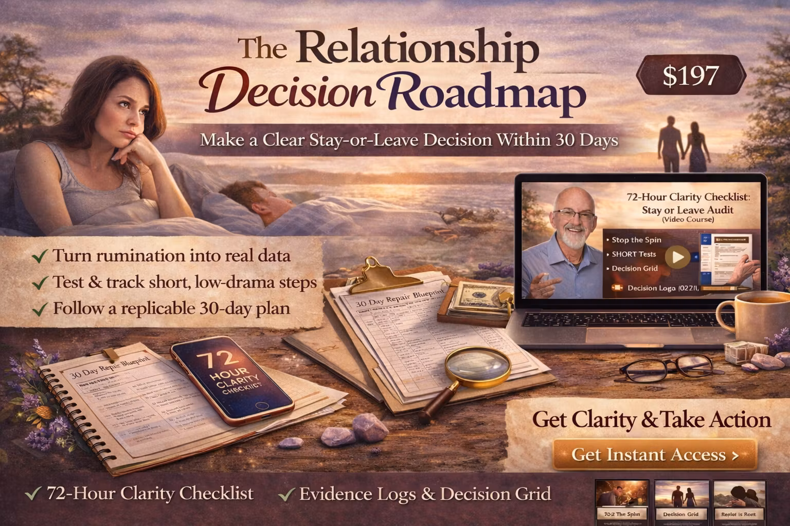 72-Hour Clarity Checklist: Stay or Leave