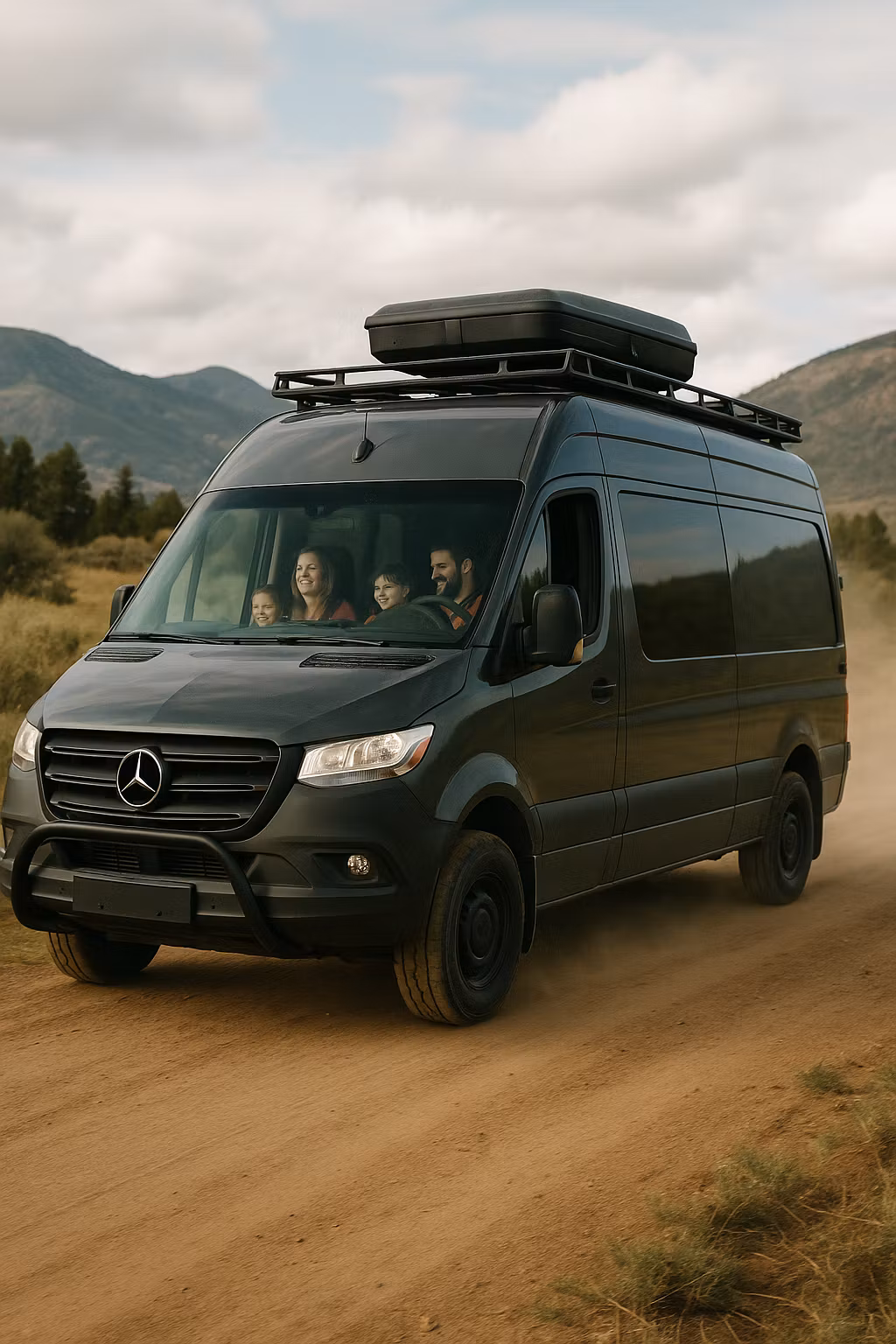 Overlanding for sprinter vans