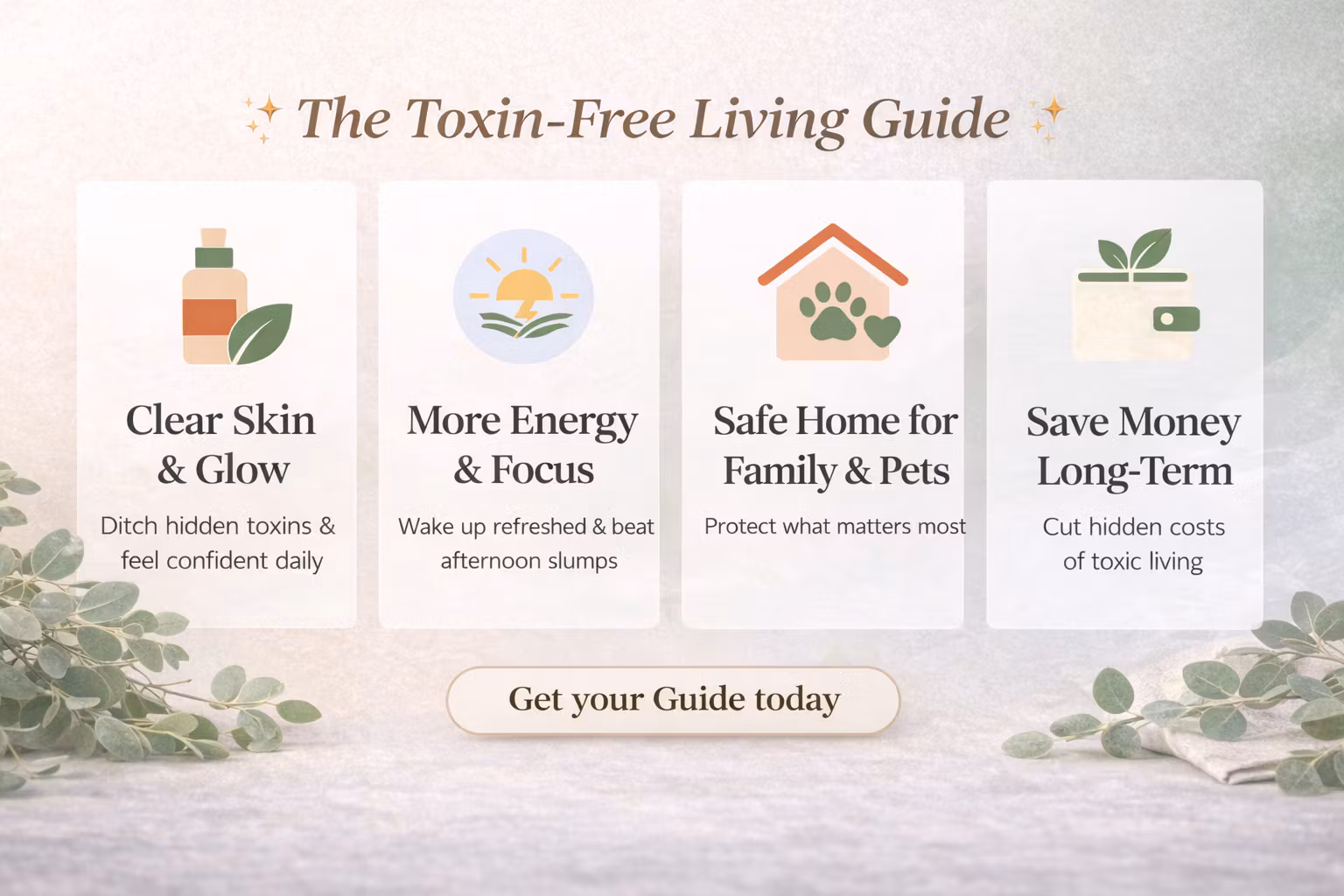 The Toxin-Free Living Guide For Women