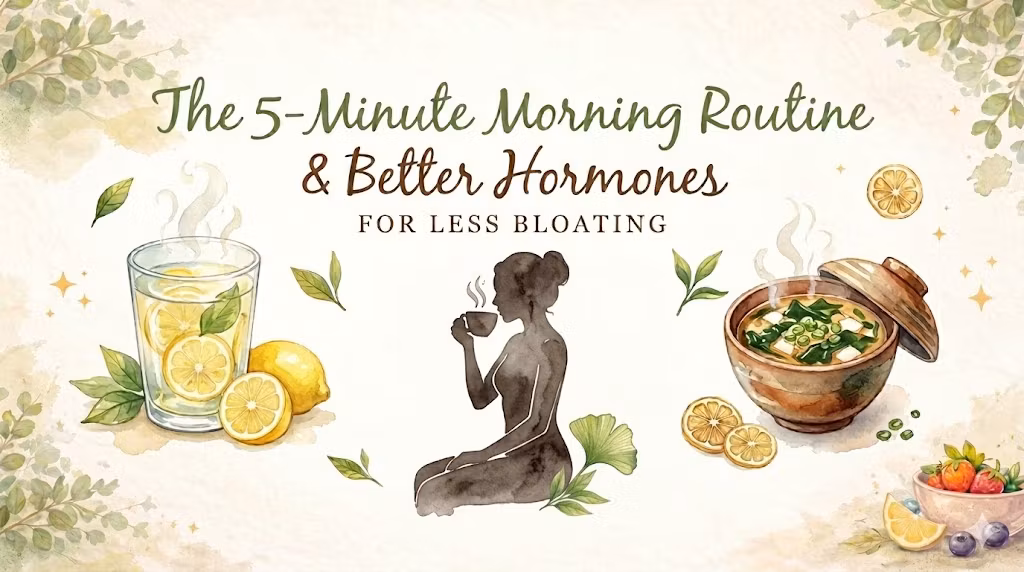 Free Morning Routine To Stop Bloating 