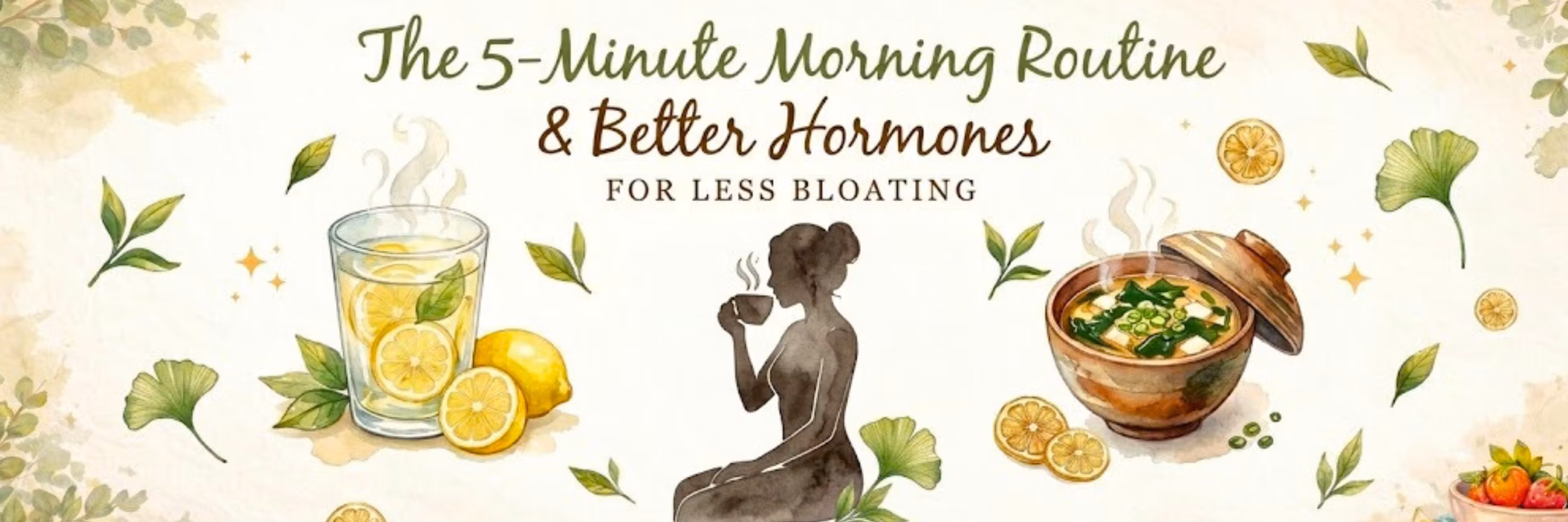 THE GUT HEALTHY MORNING ROUTINE