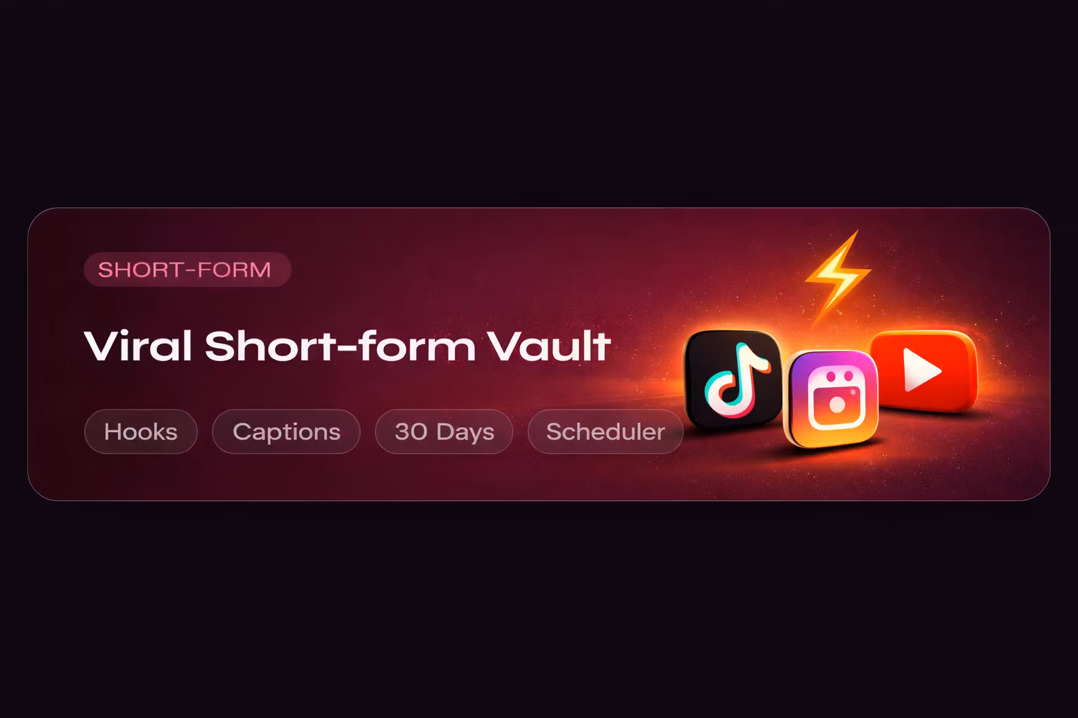 Viral Short-form Vault