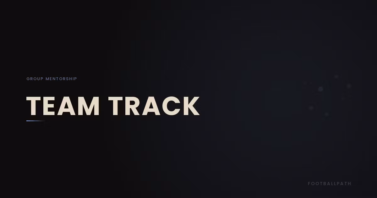 Team Track — Group Mentorship