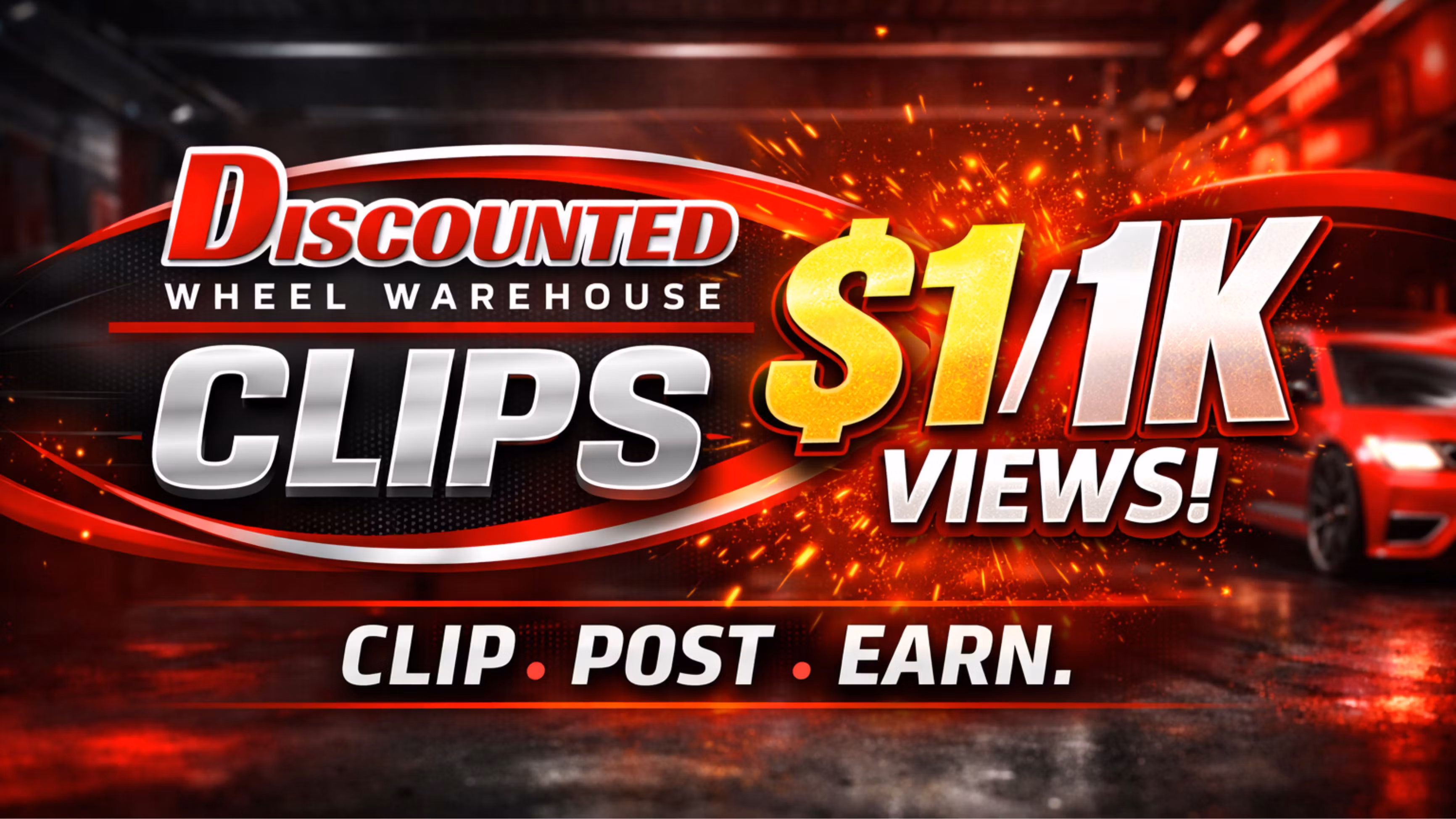 Discounted Wheel Warehouse Clips