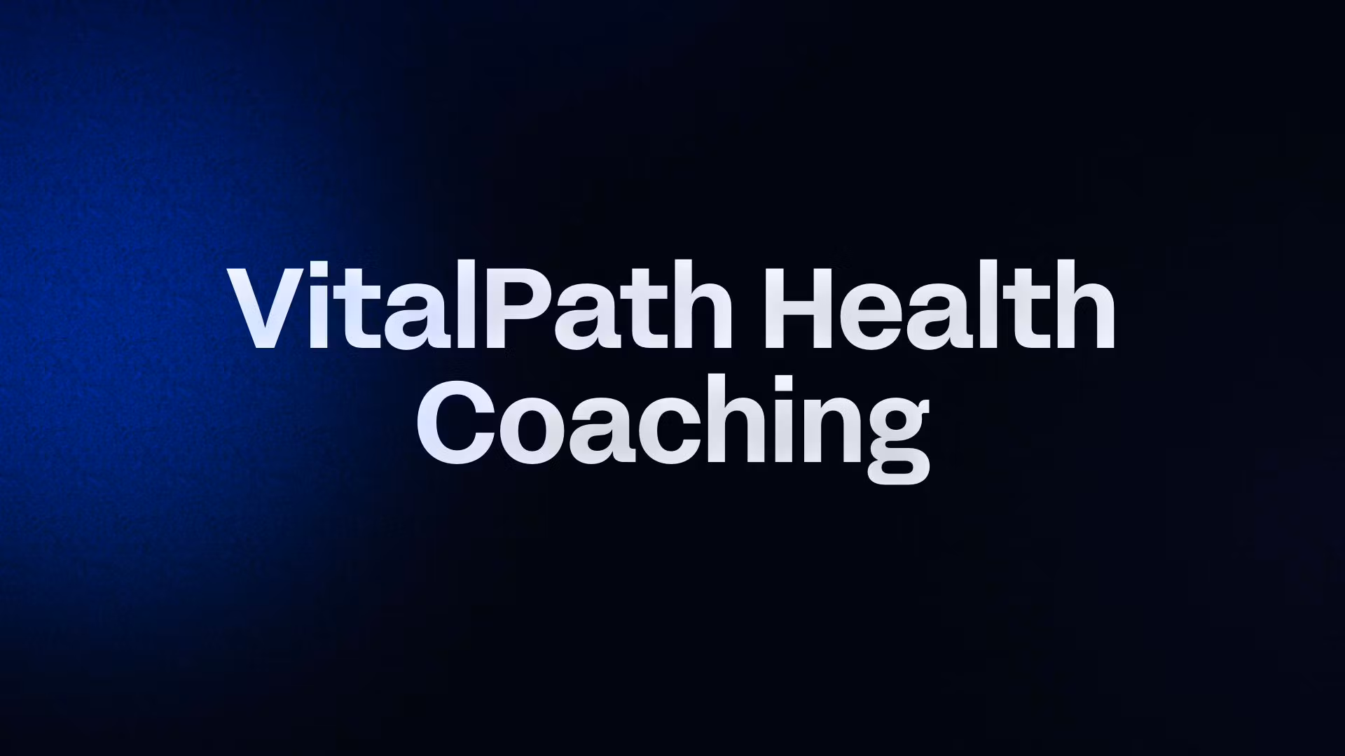 VitalPath Health Coaching