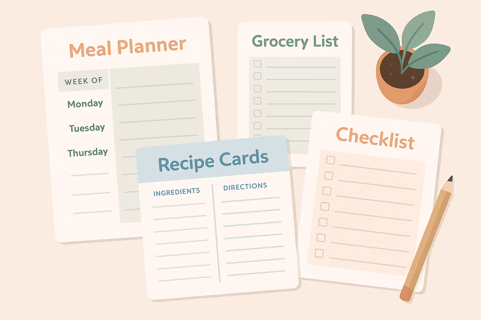 Meal Planner for Busy Parent