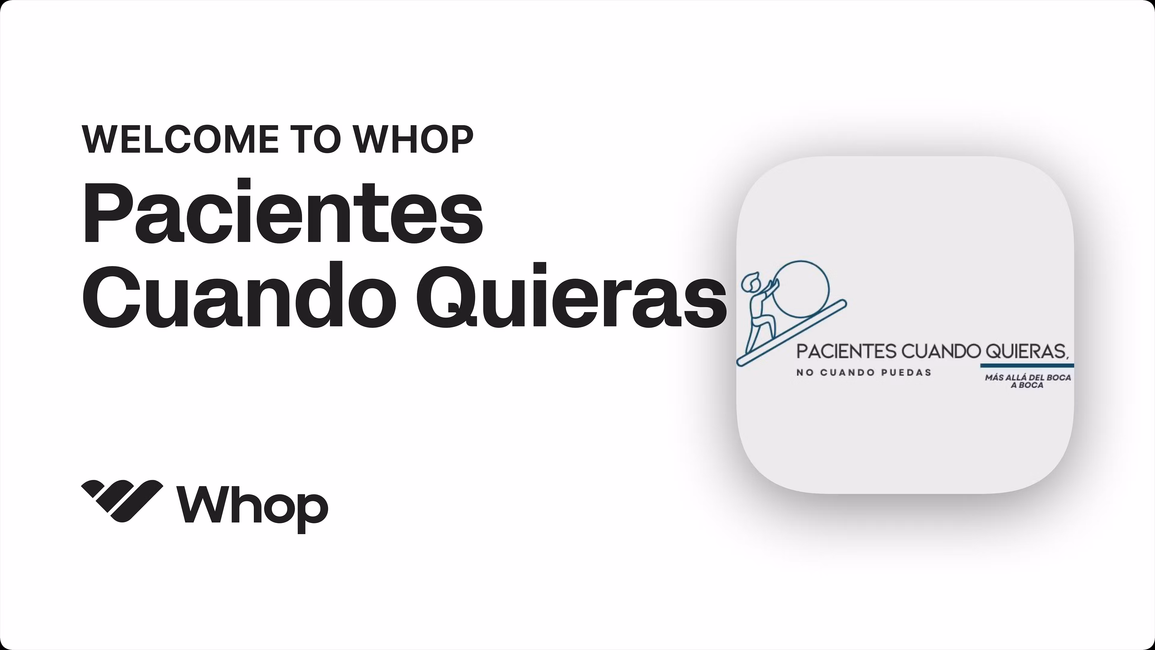 Pacientes Cuando Quieras Prueba