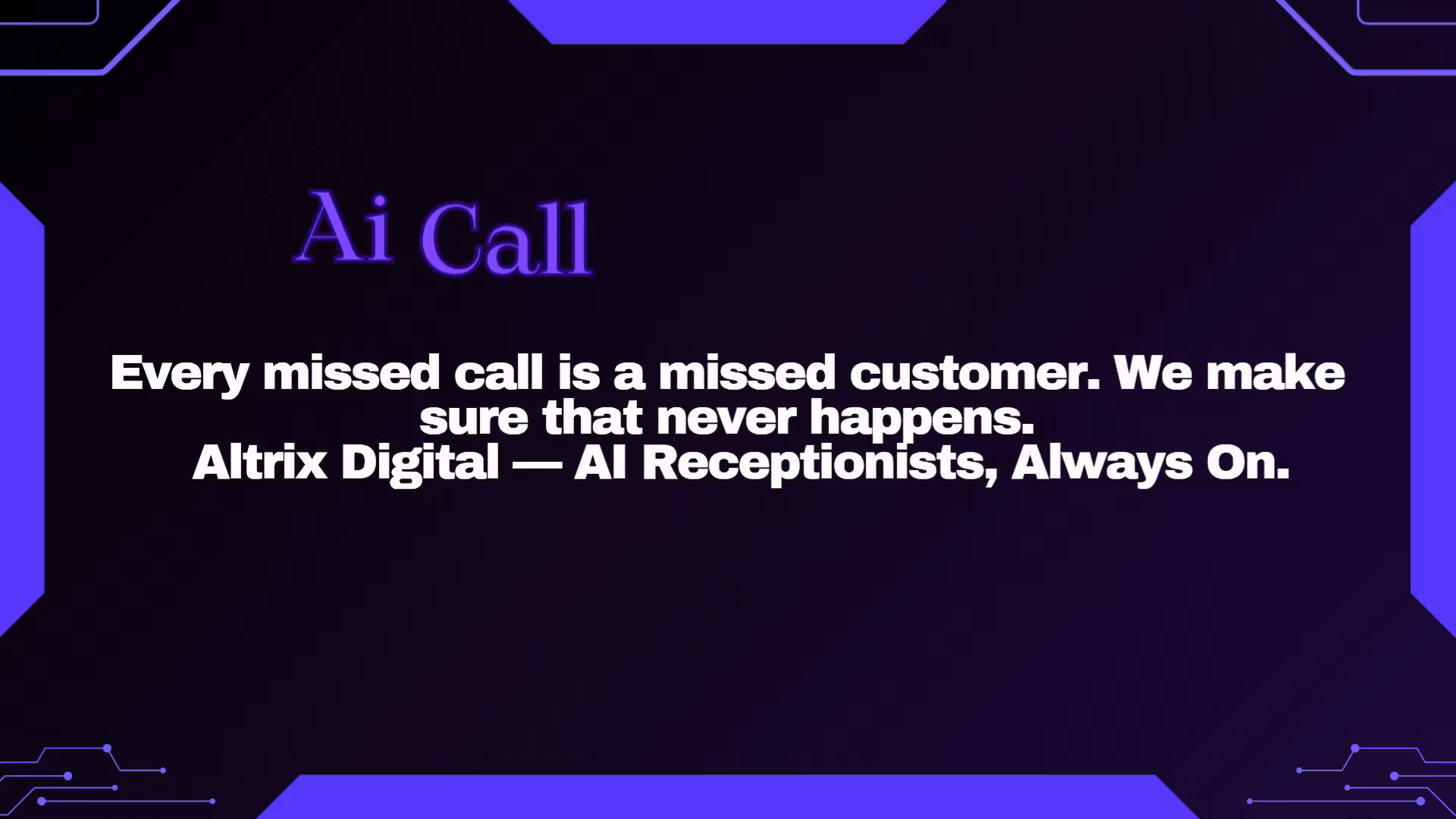 AI Call Receptionist