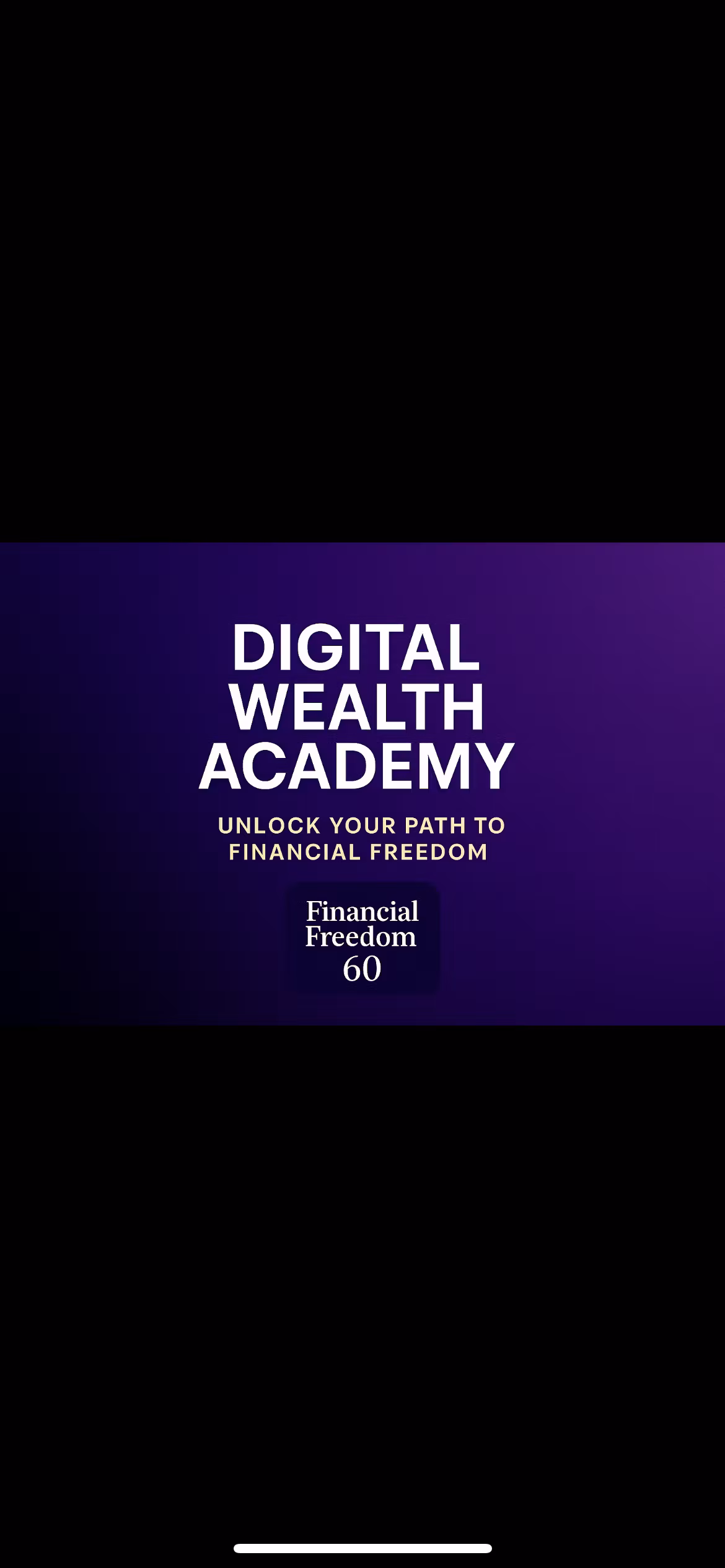 Digital Wealth Academy Update 