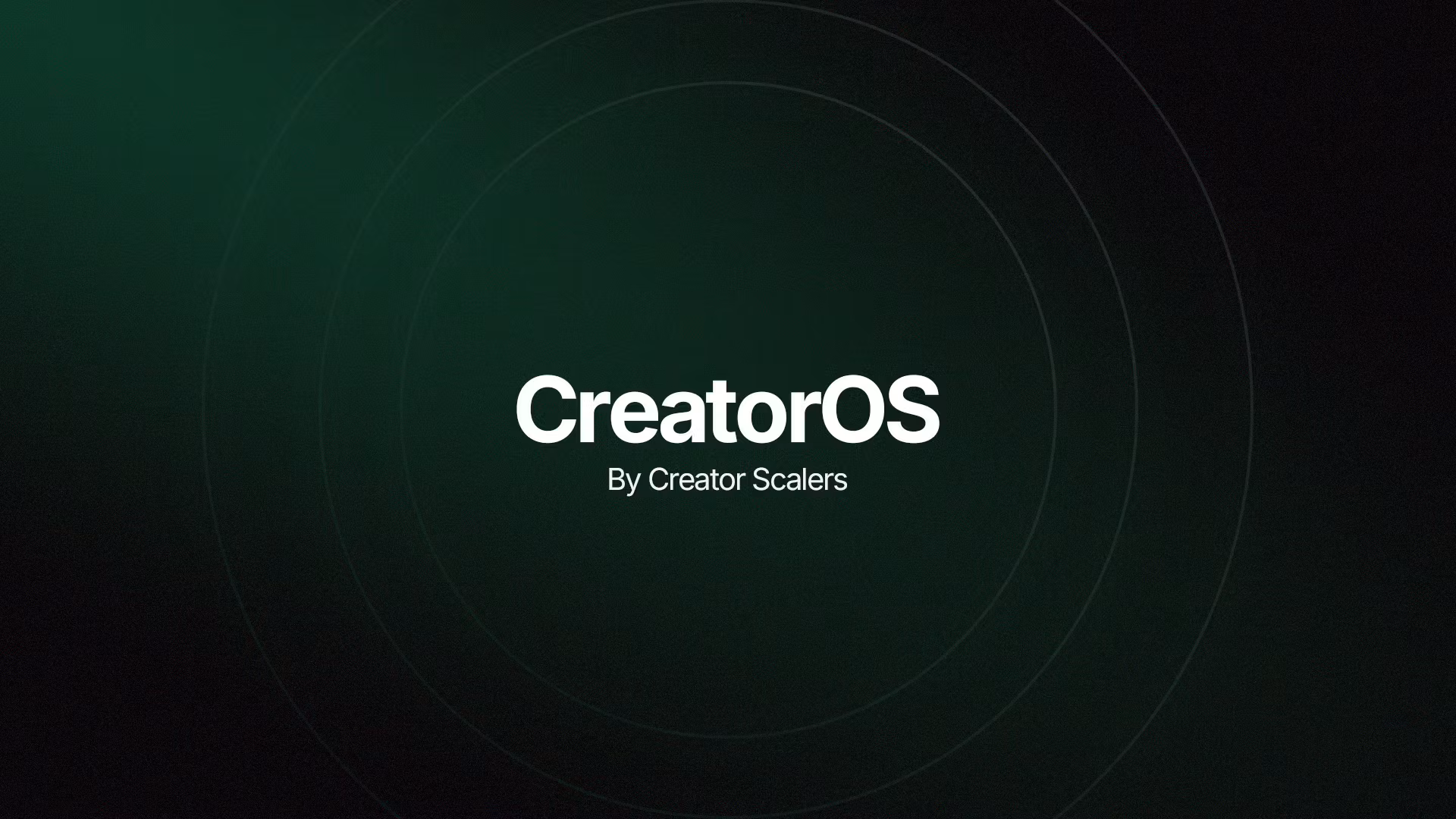 CreatorOS by Creator Scalers