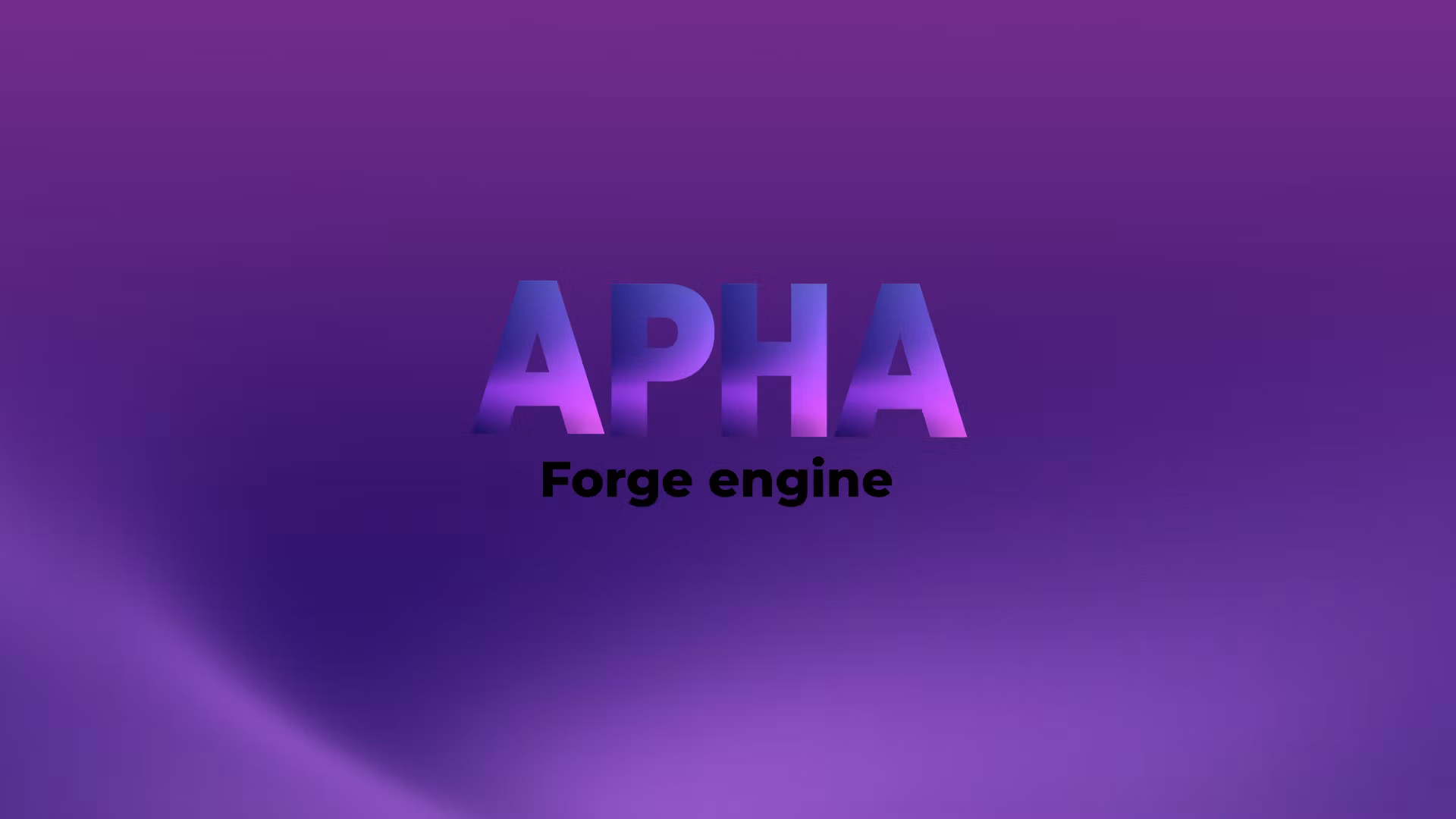 Forge engine