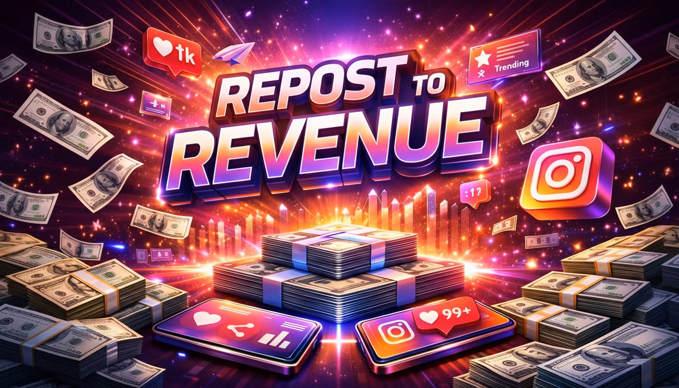 Repost To Revenue - The Course