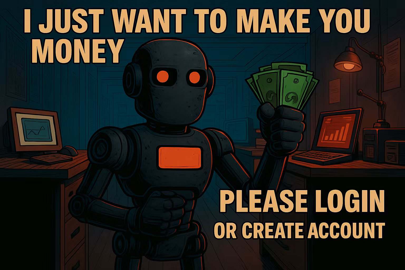 The Quick Trader marketing 