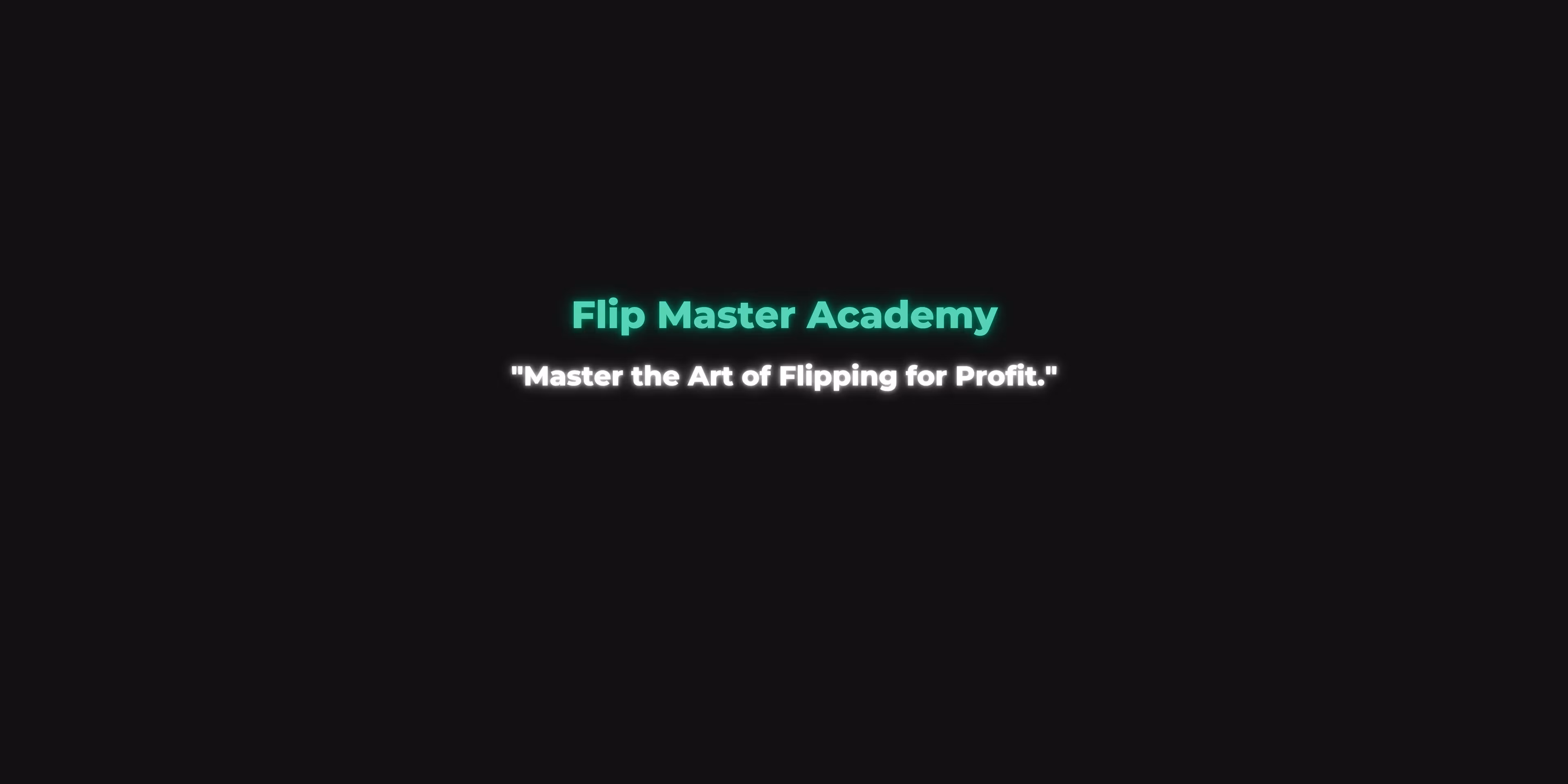 FlipMaster Academy