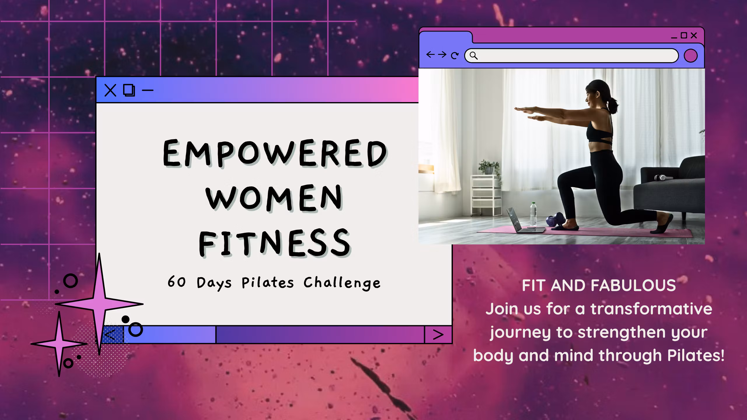 60-Days Pilates Challenge