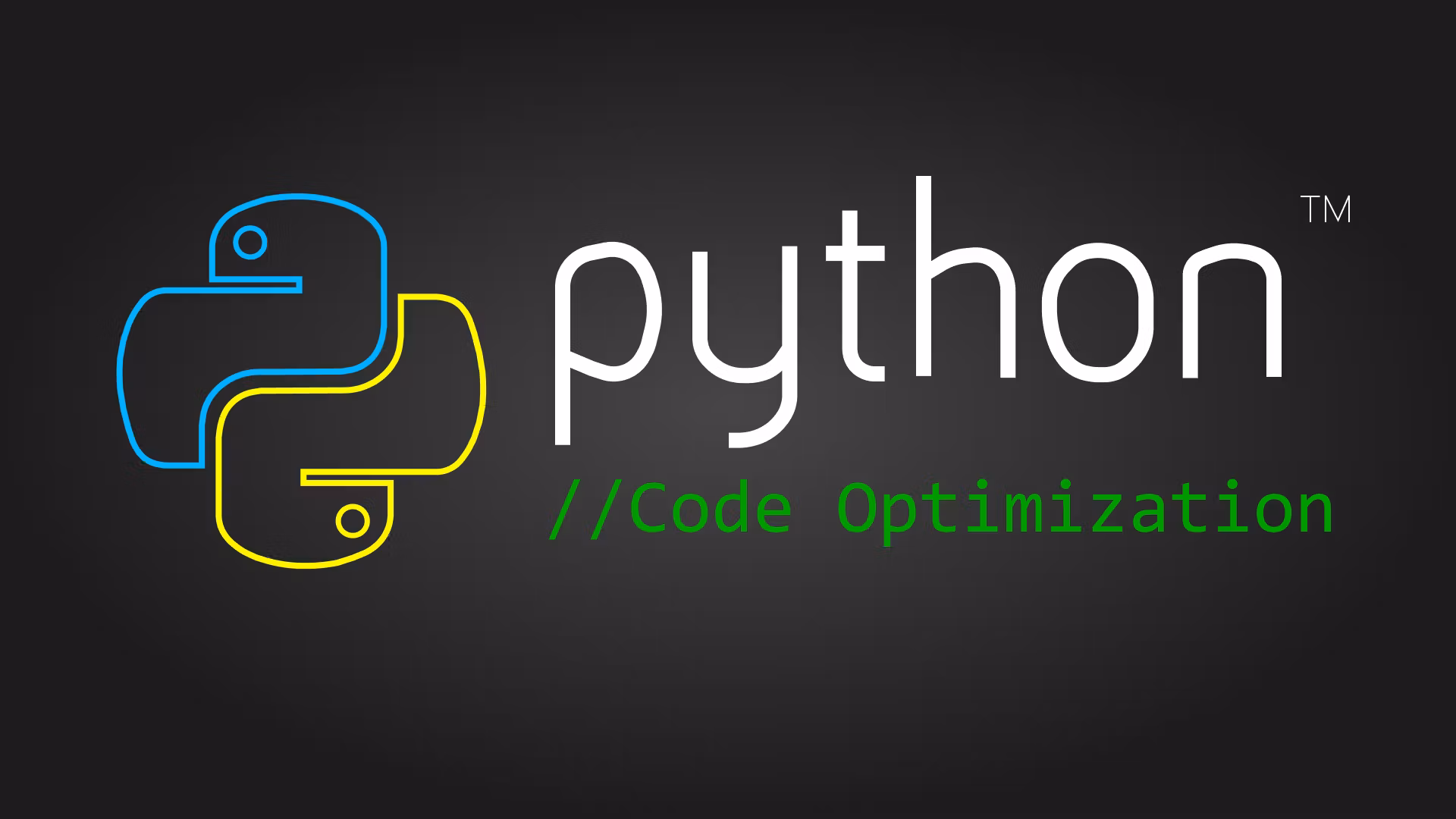 Python Code Optimization