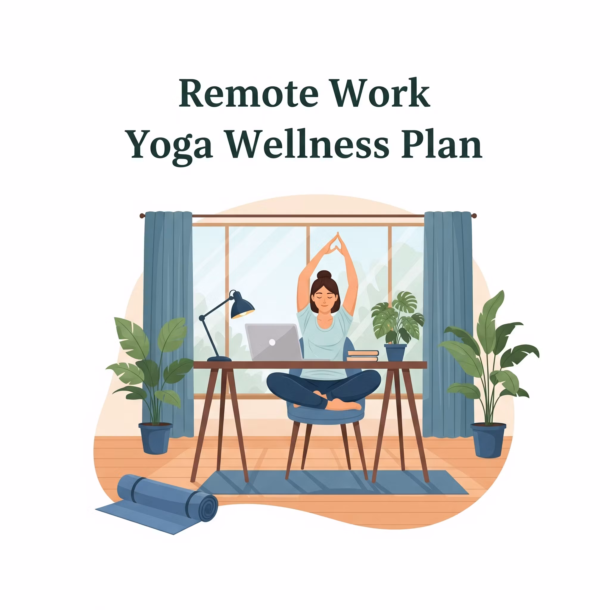 Remote Work Yoga Wellness Plan