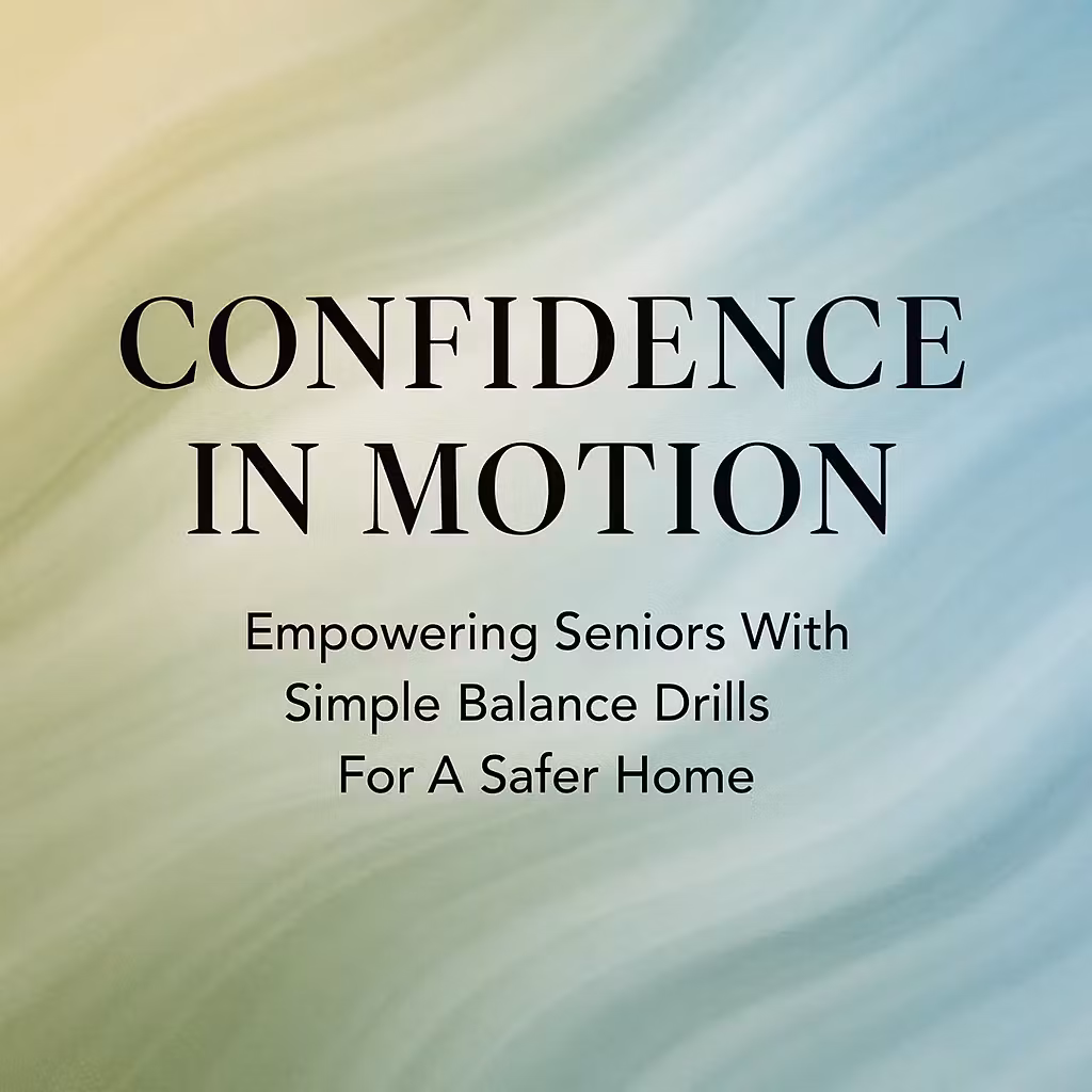 Balance and confidence for elders
