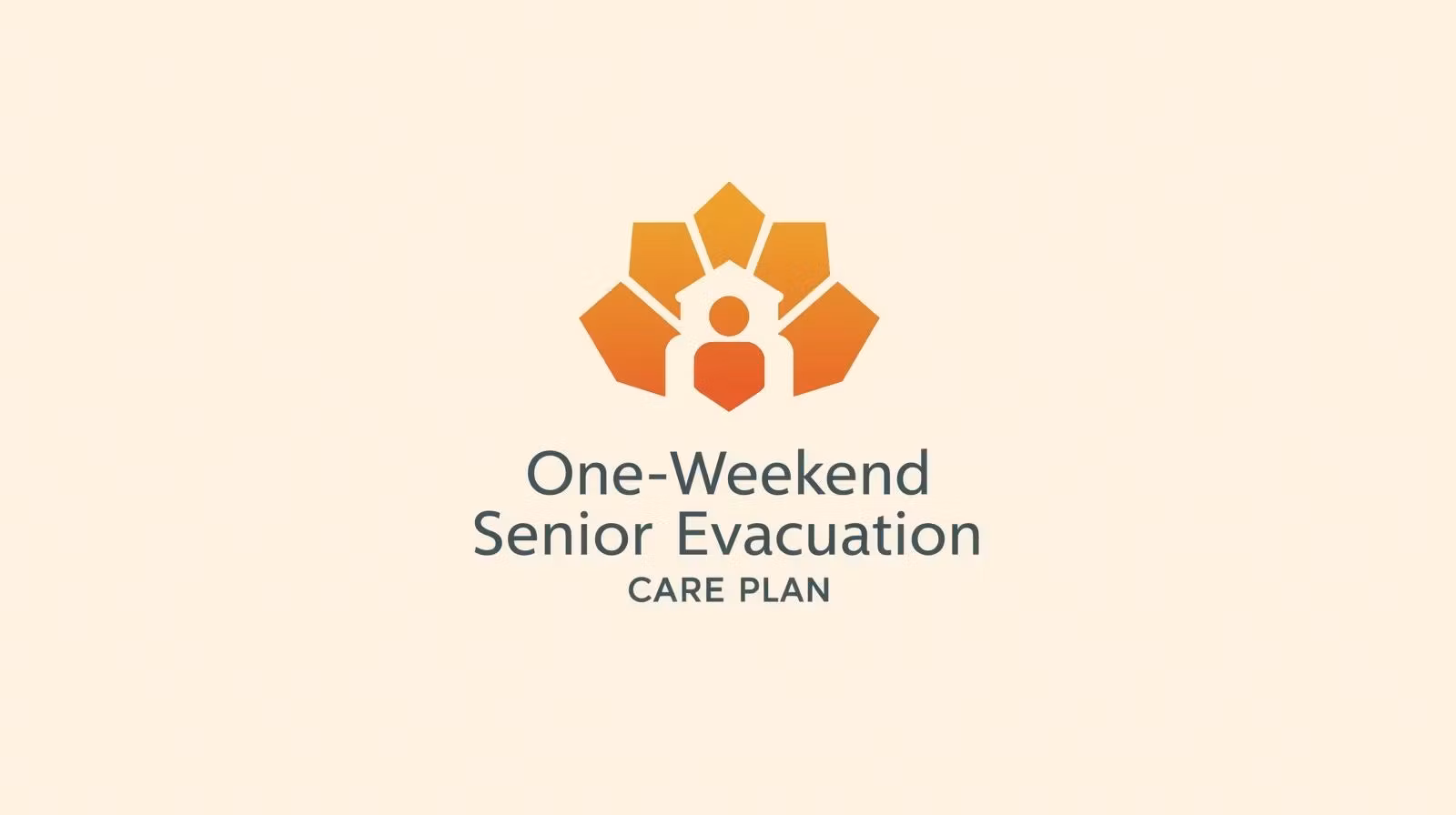 One-Weekend Senior Evacuation Care Plan