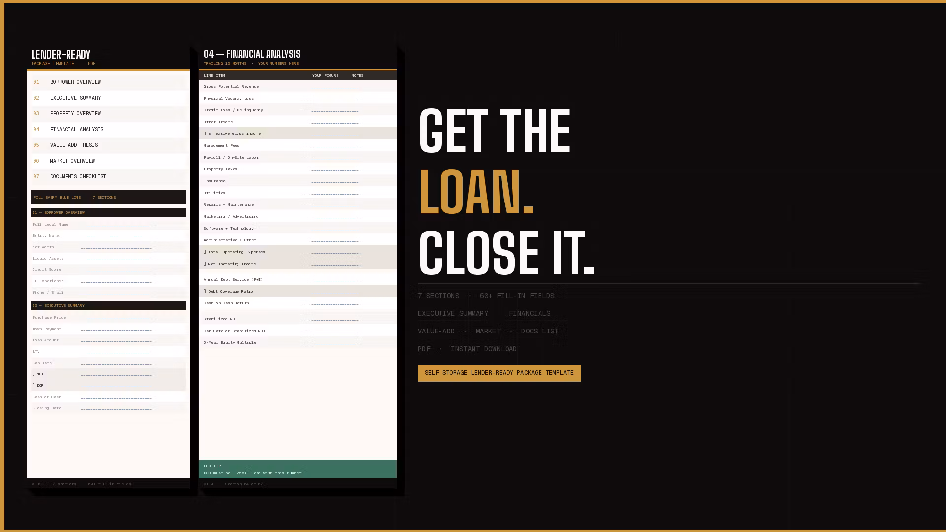 Lender-Ready Package 