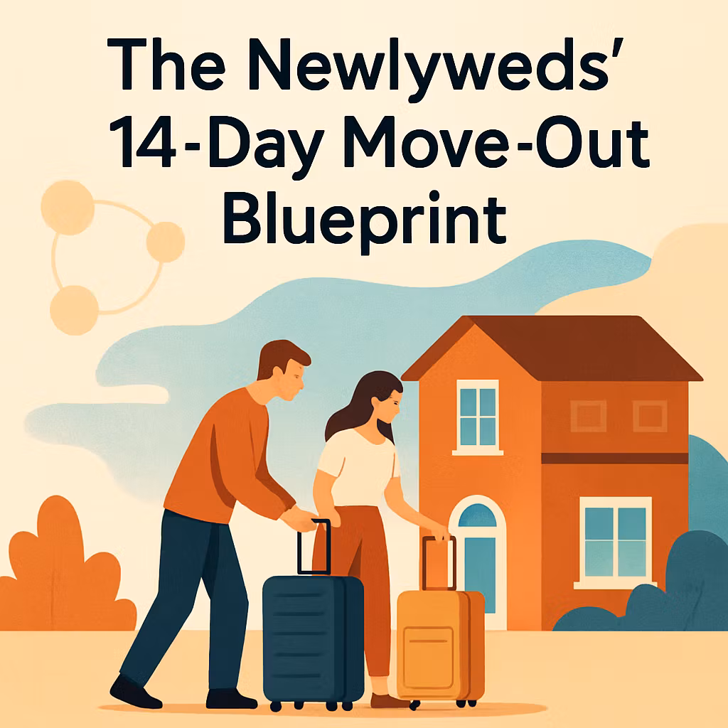 The Newlyweds' 14 Day Move Out Blueprint