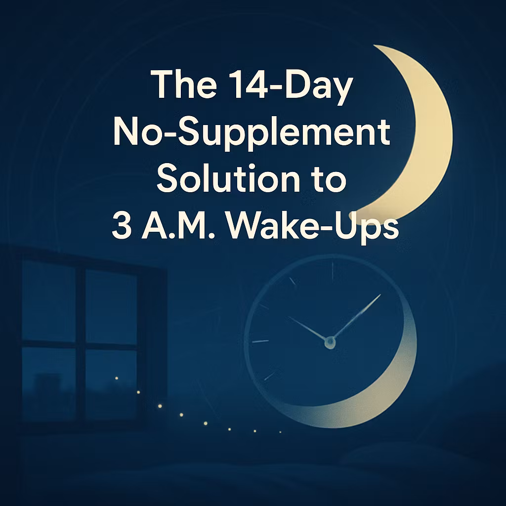 The 14-Day No-Supplement