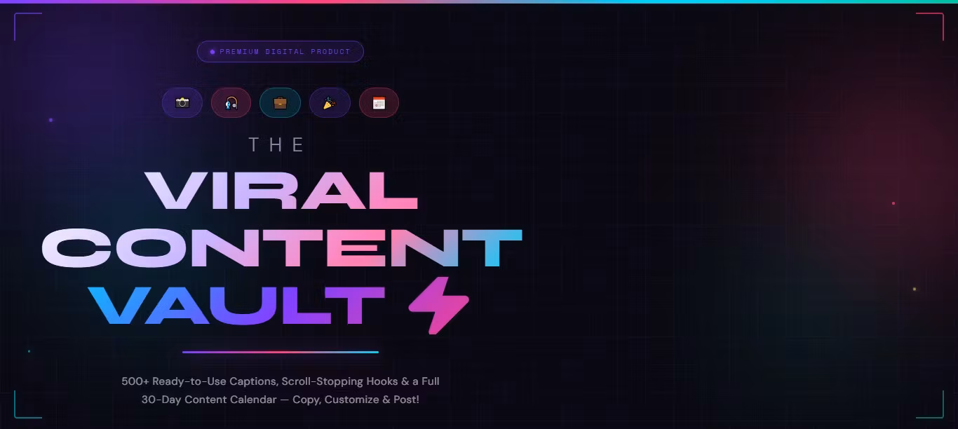 The Viral Content Vault – 500+ Captions