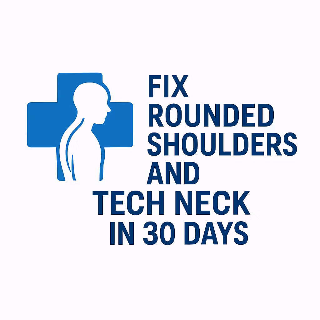 Fix Rounded Shoulders Tech Neck 30 Days