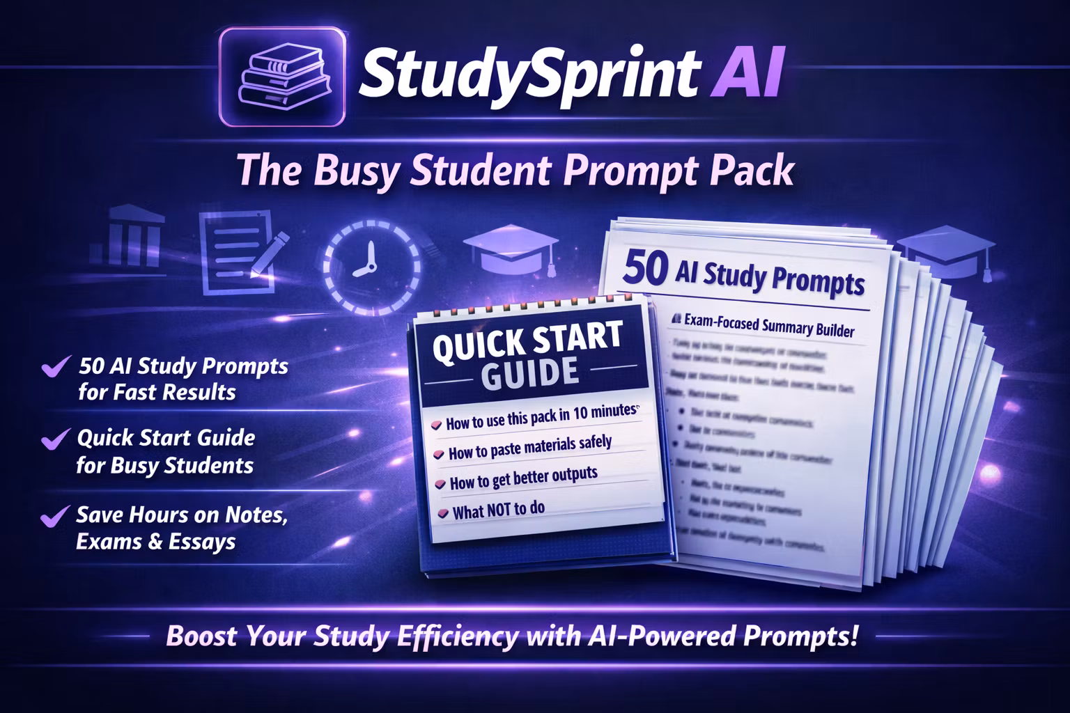 StudySprint AI: Prompt Pack