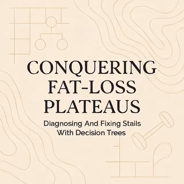 Conquering Fat-Loss Plateaus