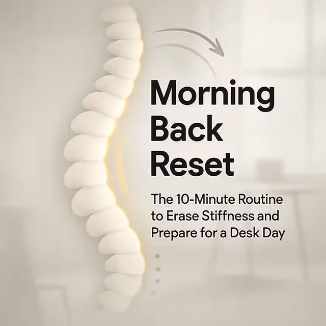 10-Minute Routine to Erase Stiffness