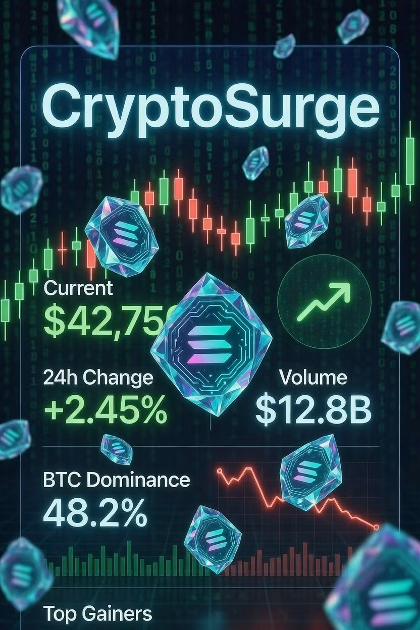CryptoSurge Signals & Education