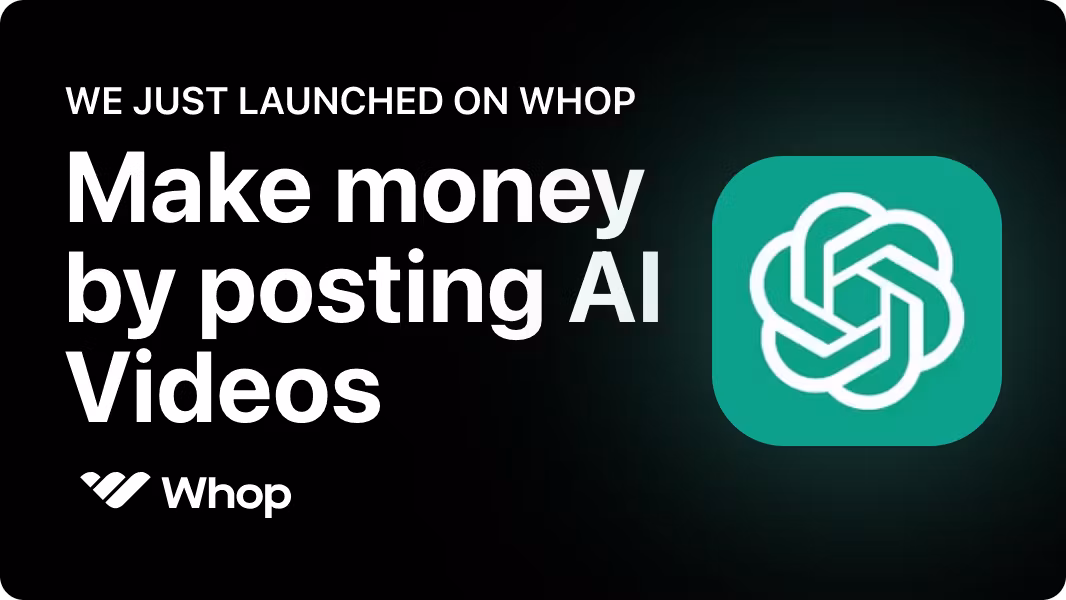 Make money by posting AI Videos