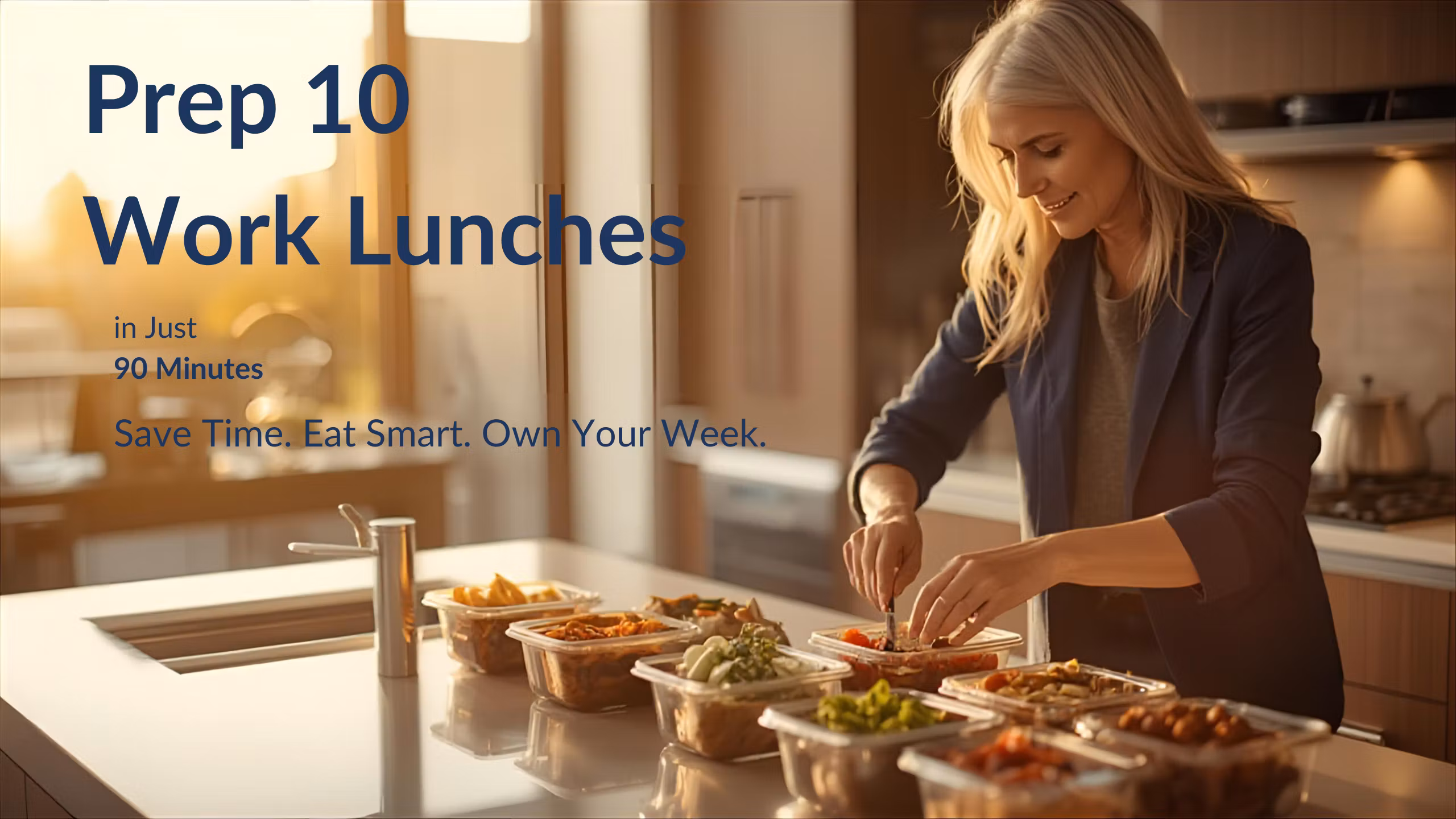 The 90-Minute Work Lunch Prep System