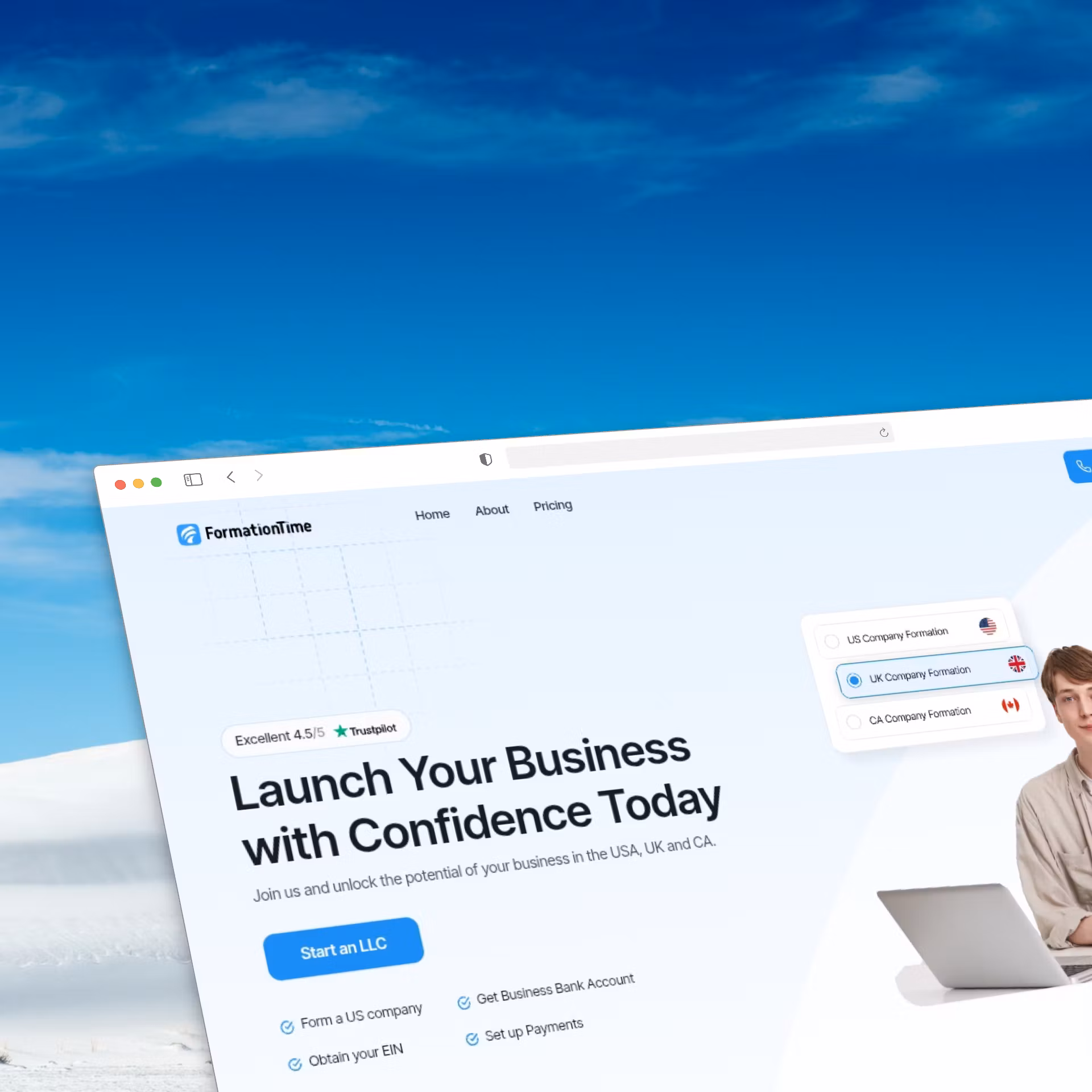 Software development for businesses